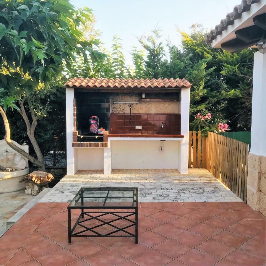 Villa para 6 con piscina privada. Ciutadella  Bagian luar foto