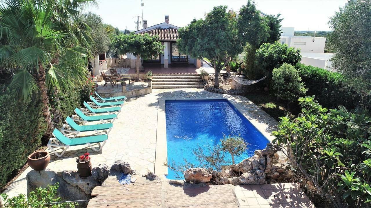 Villa para 6 con piscina privada. Ciutadella  Bagian luar foto