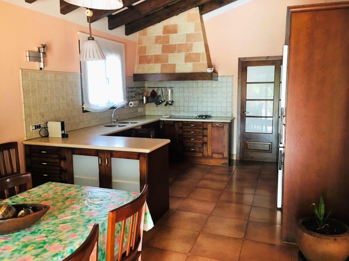 Villa para 6 con piscina privada. Ciutadella  Bagian luar foto